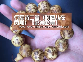 行军诗二首(时扈从在凤翔)【彩神彩票】(图1) 彩神彩票开奖查询