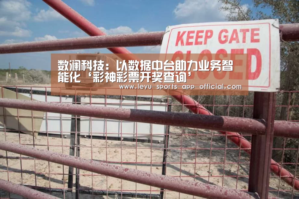 数澜科技:以数据中台助力业务智能化‘彩神彩票开奖查询’(图1) 彩神彩票走势分析